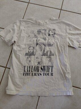 Taylor Swift Eras Tour Souvenir Merchandise Shirt Large Faded